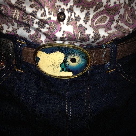 Jethro Tull belt buckle by Pacifica vintage from 1976 - Picture 3 of 3